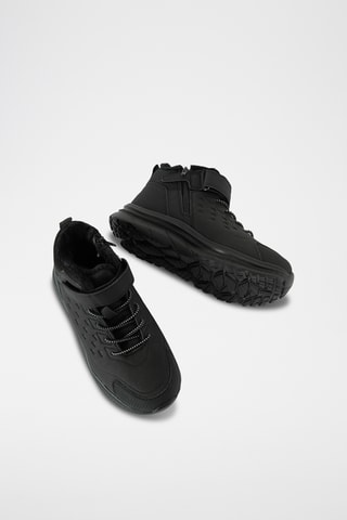 Sneakers alte imbottite - Nero