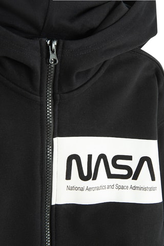 Felpa con cappuccio NASA - Nero