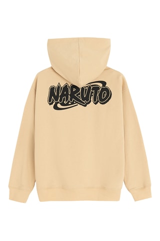 Felpa con cappuccio Naruto - Beige