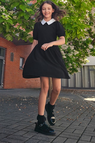 Ballerine in vernice - Nero