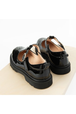 Ballerine in vernice - Nero