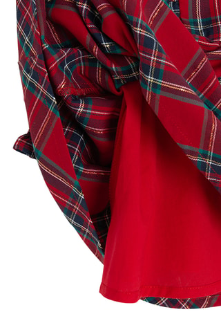 Abito e collant - Rosso e bianco
