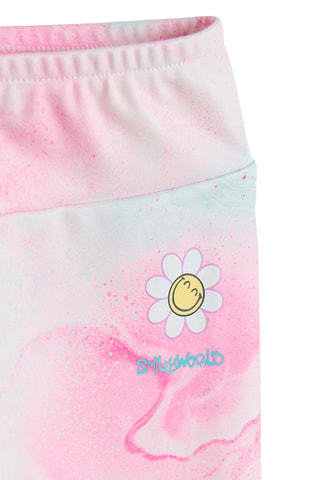 Leggings Smiley - Rosa cipria
