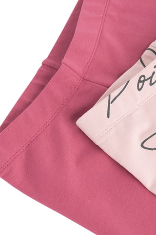 2 leggings - Rosa
