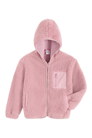 Felpa con cappuccio - Rosa chiaro
