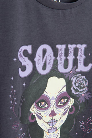 T-shirt Soul Searching - Navy