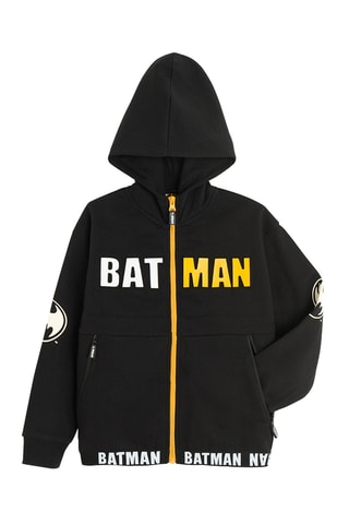 Felpa con cappuccio Batman Justice League DC Comics - Nero
