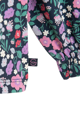 Blusa - Navy e viola