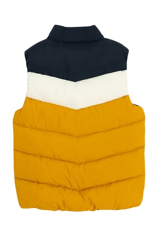 Piumino senza maniche - Giallo
