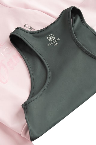 Felpa effetto trompe-l’œil - Rosa