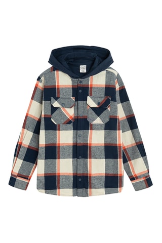 Giacca con cappuccio - Navy