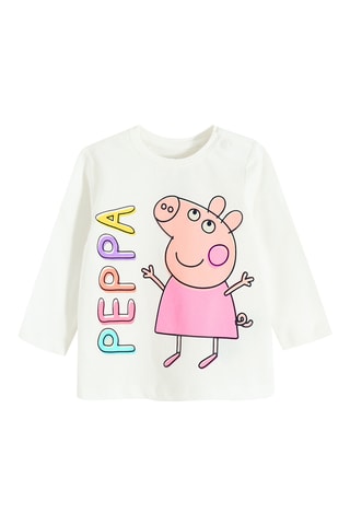 T-shirt Peppa Pig - Ecrù