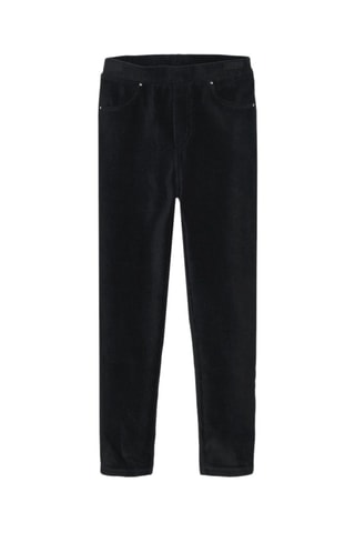 Pantaloni in velluto - Nero