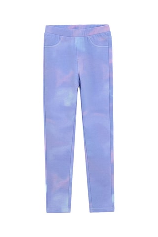 Pantaloni tie and dye - Viola