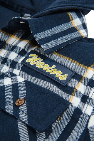 Camicia con cappuccio - Navy ed ecrù