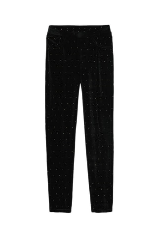 Pantaloni in velluto - Nero