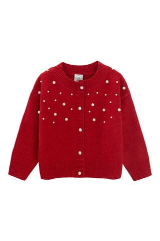 Cardigan - Rosso