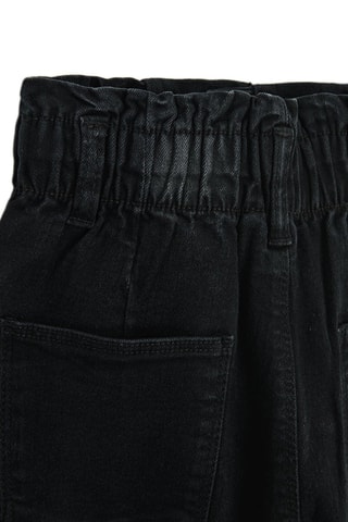 Jeans a vita alta - Nero