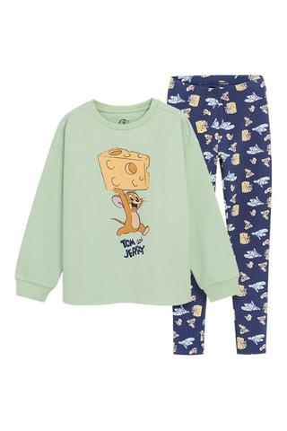 T-shirt e leggings Tom & Jerry - Multicolore