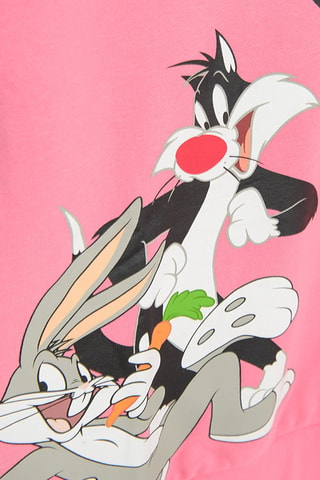 Felpa Looney Tunes - Rosa