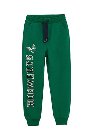 Pantaloni sportivi Hogwarts - Verde smeraldo