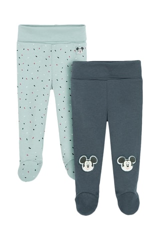 2 pantaloni Topolino Disney - Multicolore