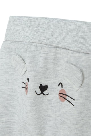 Pantaloni sportivi - Grigio chiaro melange
