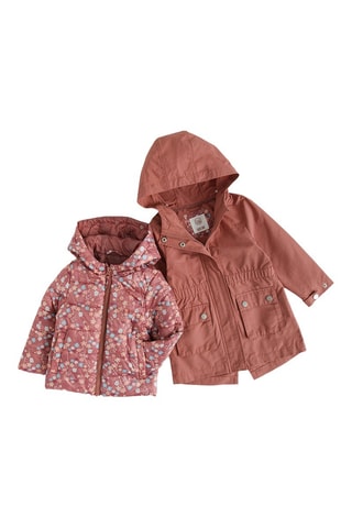 Parka 2 in 1 - Rosa antico
