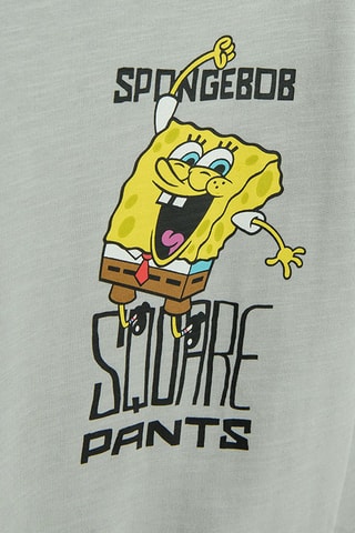 Felpa Spongebob - Grigio chiaro