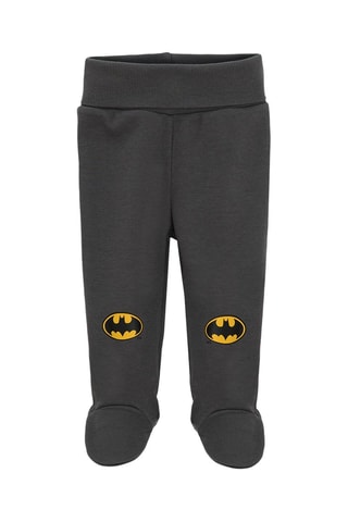 2 pantaloni Batman Justice League DC Comics - Grigio chiaro melange e antracite