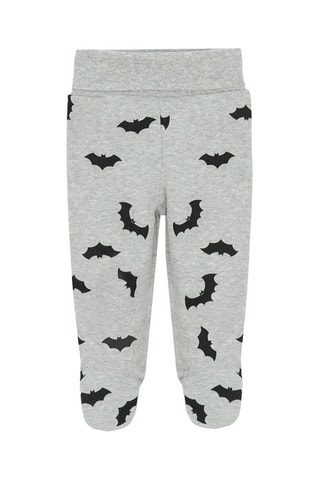 2 pantaloni Batman Justice League DC Comics - Grigio chiaro melange e antracite