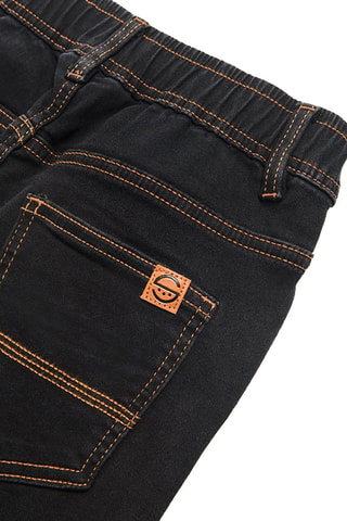Pantaloni sportivi in jeans - Nero