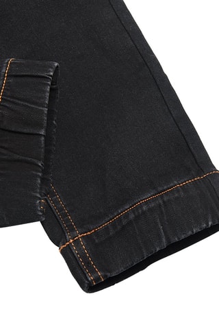 Pantaloni sportivi in jeans - Nero