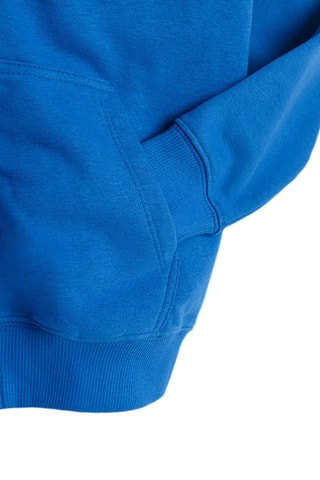 Felpa con cappuccio - Azzurro