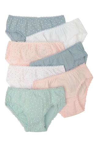 7 slip - Bianco e verde