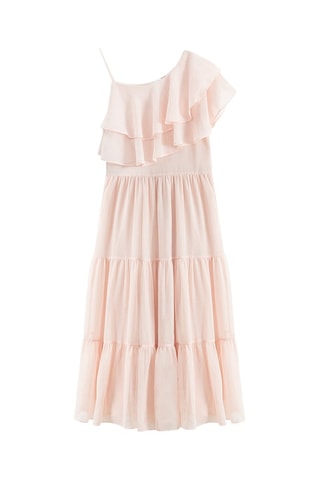 Abito con volant - Rosa