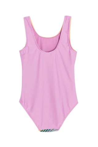 Costume intero - Beige e rosa