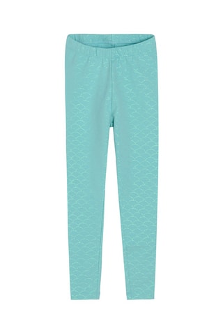 Abito bimateriale e leggings Ariel La Sirenetta Disney - Turchese