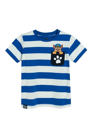 T-shirt e shorts Chase Paw Patrol - Blu elettrico e navy