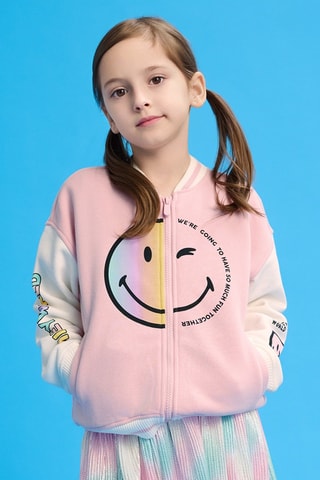 Giubbotto Smiley - Rosa