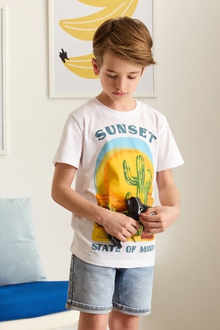 T-shirt -  Bianco