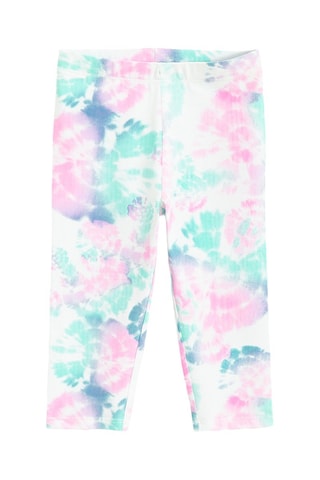 Leggings tie and dye - Bianco
