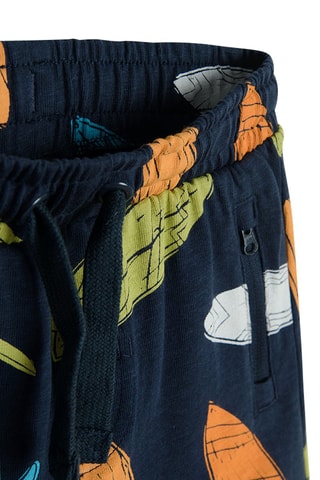 Bermuda - Navy e arancione