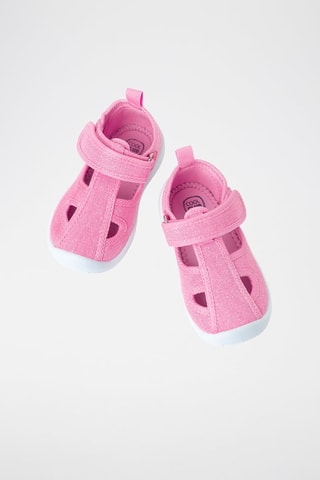 Sneakers in jeans - Rosa