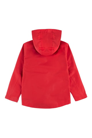 Parka con cappuccio - Rosso