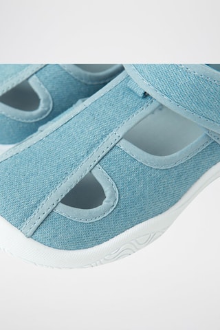 Sneakers in jeans - Azzurro