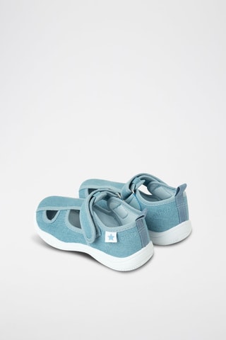 Sneakers in jeans - Azzurro