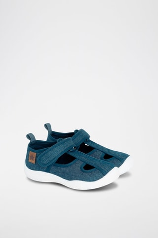 Sneakers in jeans - Navy