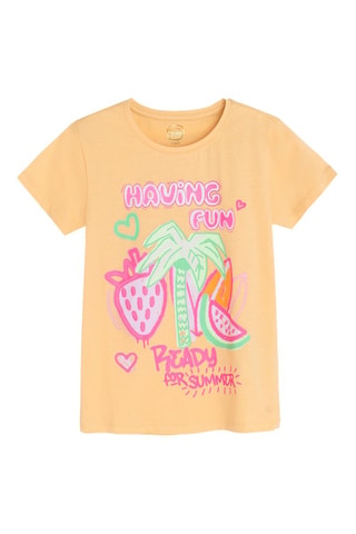 T-shirt -  Arancione