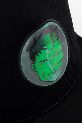 Cappellino Hulk Avengers Marvel - Nero